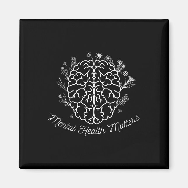 Health Problems Gift Human Brain Illness Awareness Magnet (Front)