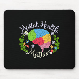 Health Problems Gift Human Brain Illness Awareness Mouse Pad