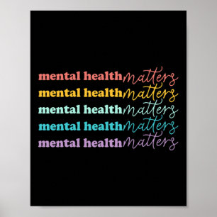 Health Problems Gift Human Brain Illness Awareness Poster