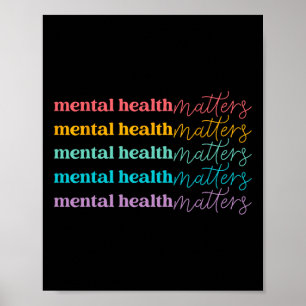 Health Problems Gifts Human Brain Illness Awarenes Poster