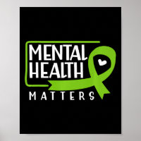 Health Problems Green Ribbon Mental Health Awarene