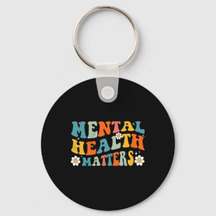 Health Problems Groovy Psychologist Therapy Squad  Key Ring