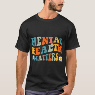 Health Problems Groovy Psychologist Therapy Squad T-Shirt