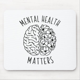 Health Problems Human Brain Graphic Health Awarene Mouse Pad