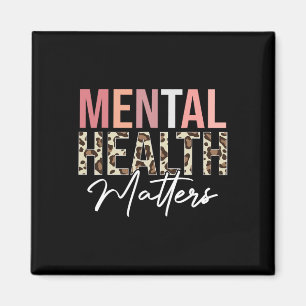 Health Problems Leopard Human Mental Health Awaren Magnet