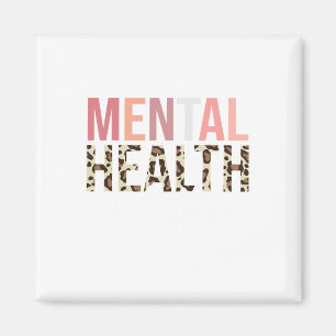 Health Problems Leopard Human Mental Health Awaren Magnet