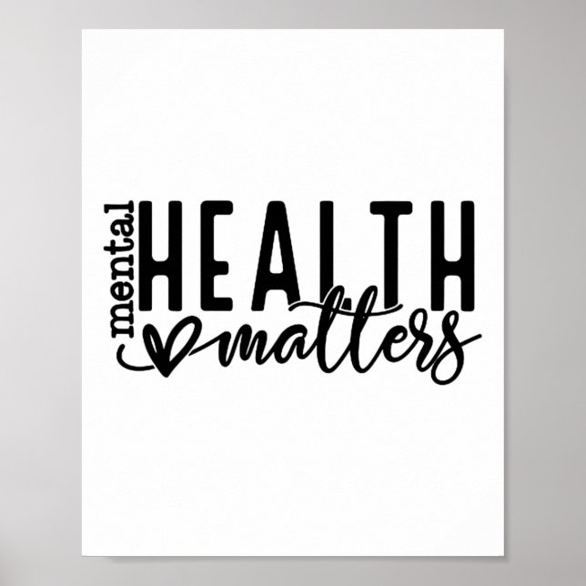 Health Problems Retro Human Brain Illness Awarenes Poster (Front)
