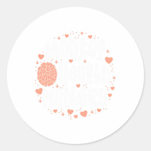 Health Problems Women End The Stigma Illness  Classic Round Sticker