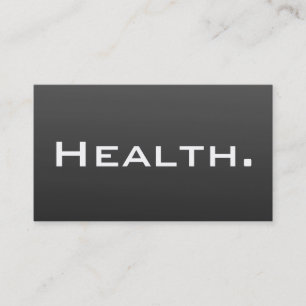 Health Professional Business Card- Modern Business Card