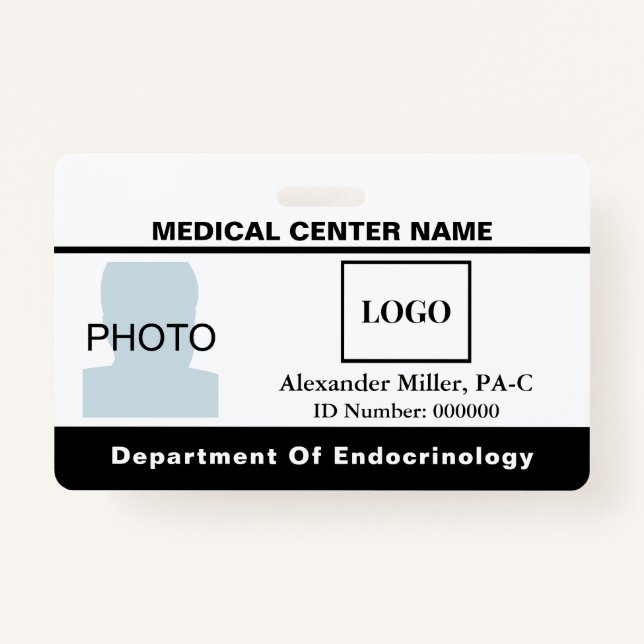 Health Professional ID Badge (Front)