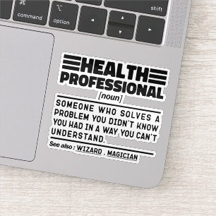 Health Professional Noun Definition Cool Sarcastic