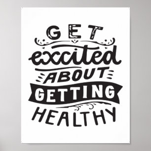Health Quotes, Gym & Fitness Quotes, Digital Print