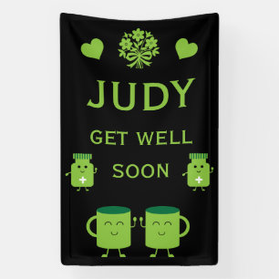 Health Recovery Get Well Soon Banner