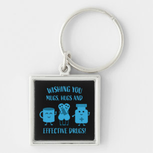 Health Recovery Get Well Soon Key Ring