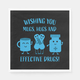 Health Recovery Get Well Soon Napkin
