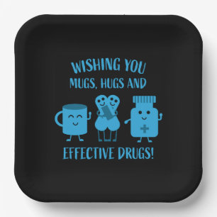 Health Recovery Get Well Soon Paper Plate