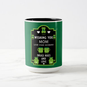 Health Recovery Get Well Soon Two-Tone Coffee Mug