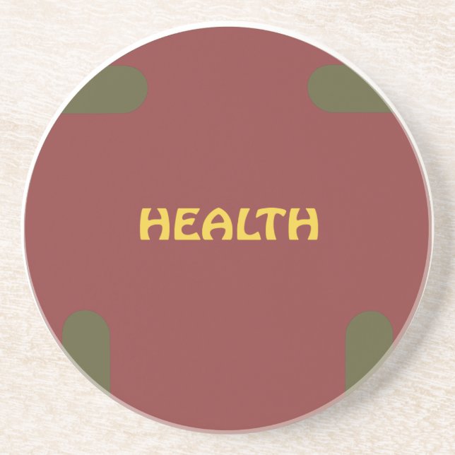 Health Sponap With HeartBites from the HeartMark B Coaster (Front)