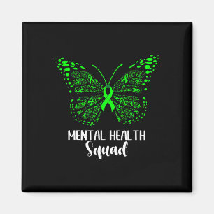 Health Squad Appreciation Day Butterfly Women For Magnet