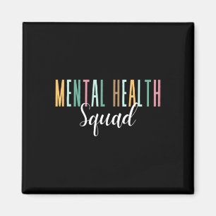Health Squad Mental Health Awareness  Magnet