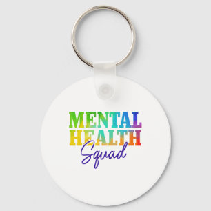 Health Squad Mental Health Awareness Month Problem Key Ring