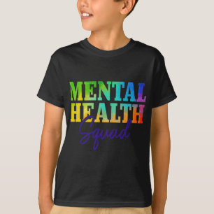 Health Squad Mental Health Awareness Month Problem T-Shirt