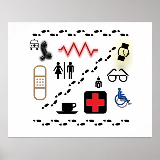 Health Symbols Poster (Front)
