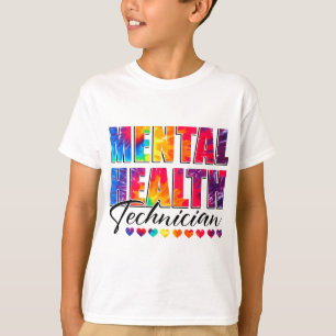 Health Technician Appreciation Day Tie Dye Women W T-Shirt