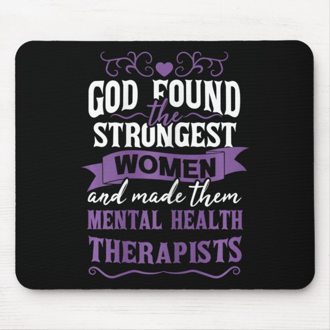 Health Therapist  Mouse Pad (Front)