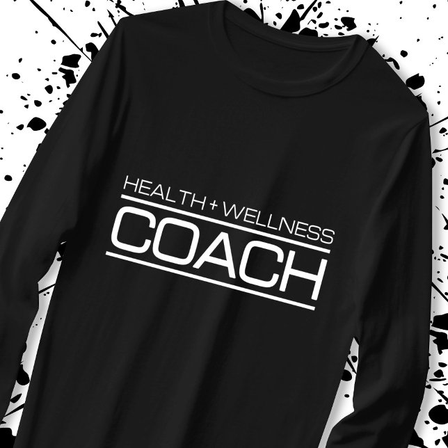 Health Wellness Coach Fitness Personal Trainer Gym T-Shirt (Creator Uploaded)