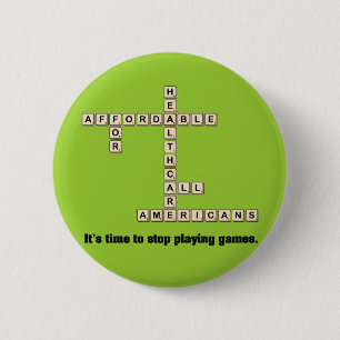 Healthcare 6 Cm Round Badge