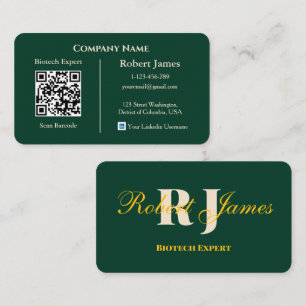 Healthcare Employee Custom Logo Premium Business Card