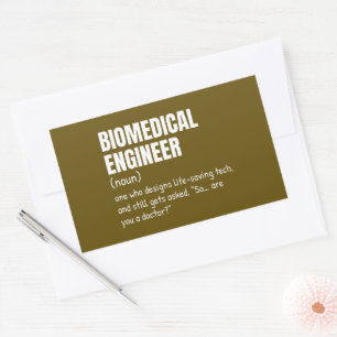Healthcare Engineer Definition Sticker