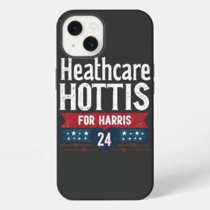 HealthCare Hotties For Harris 24 Kamala Walz Nurse iPhone 13 Case