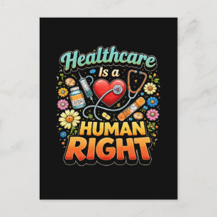 Healthcare Is a Human Right Postcard