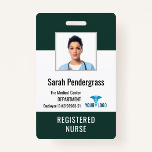 Healthcare Medical Center Staff Photo ID ID Badge