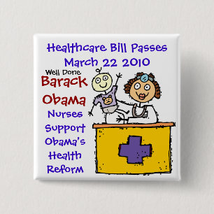 HEALTHCARE PASSES 15 CM SQUARE BADGE