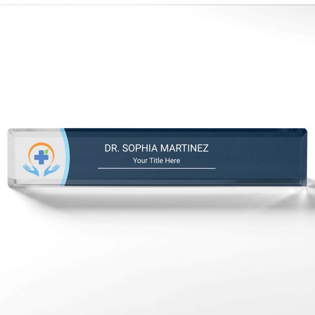 Healthcare Professional Nameplate (Front)