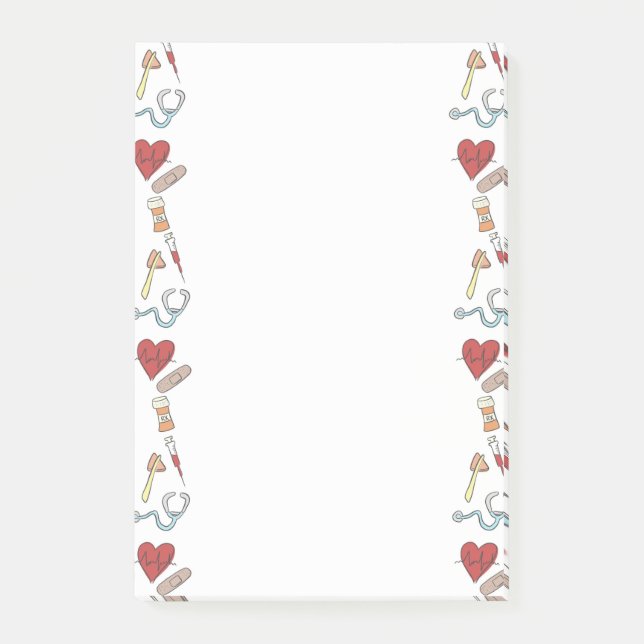 Healthcare sketch notepad  (Front)