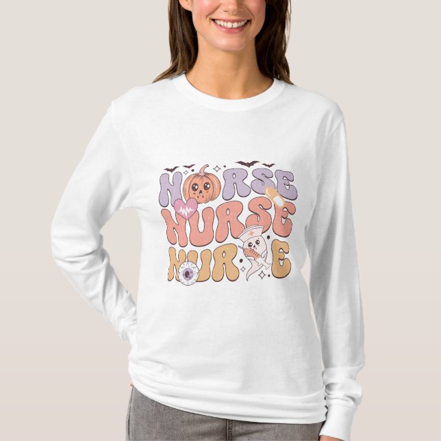 Healthcare Worker Apparel Long Sleeve T-Shirt (Front)