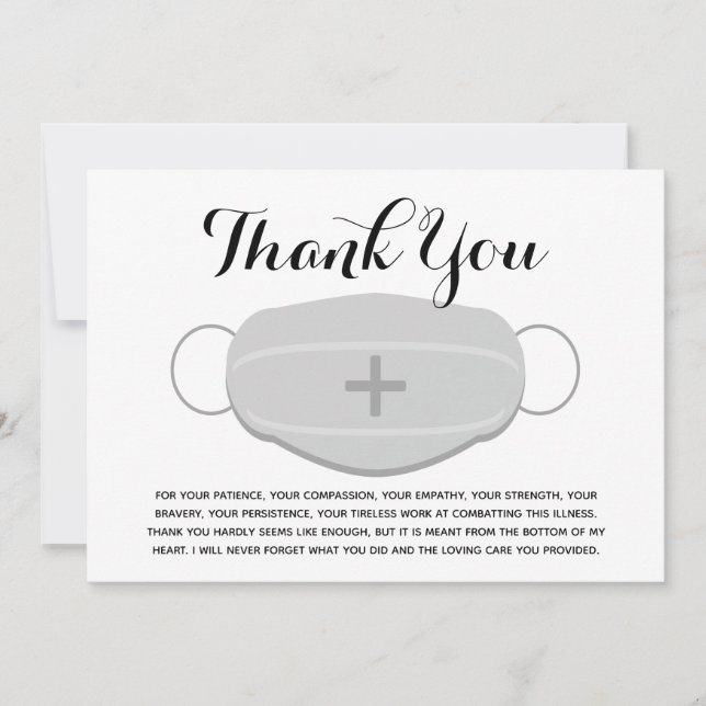 Healthcare Worker Thank You Card (Front)