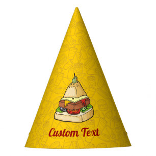 Healthier Food Pyramid Party Hat