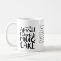Healthy Almond Chocolate Mug Cake Recipe—reg mug