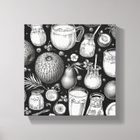 Healthy Drinks Print Novelty: Wall Art