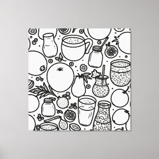 Healthy Drinks Print Novelty: Wall Art