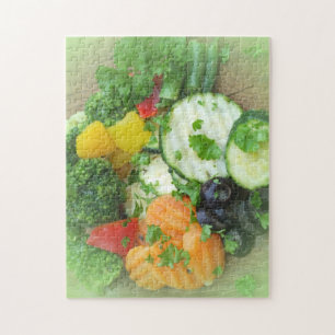 Healthy eating background jigsaw puzzle