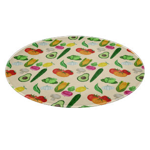 Healthy Eats Cutting Board