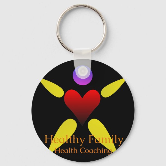 Healthy Family Key Chain (Front)