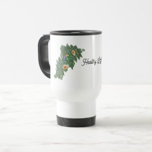 healthy food avocado travel mug