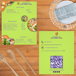 Healthy Food Menu and Price List Vegan Restaurant